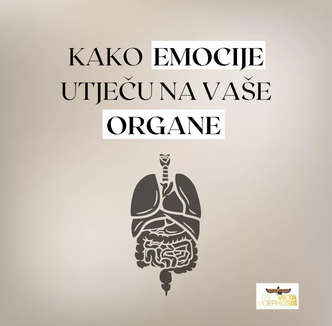 Kako emocije utječu na vaše organe?